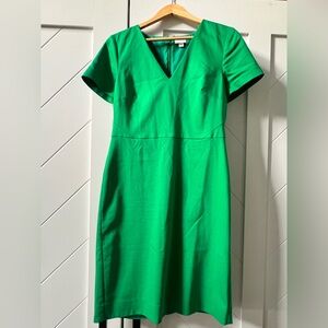 JCrew Kelly Green Dress Size 10